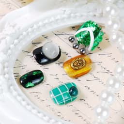 Emerald Extra Short Round Nails press on nails