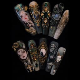 Gothic Muse Nails press on nails