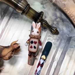 Alice in Wonderland Themed 3D Press on Nails press on nails
