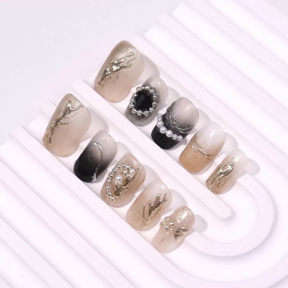 Opulent Nude & Onyx - Image 3