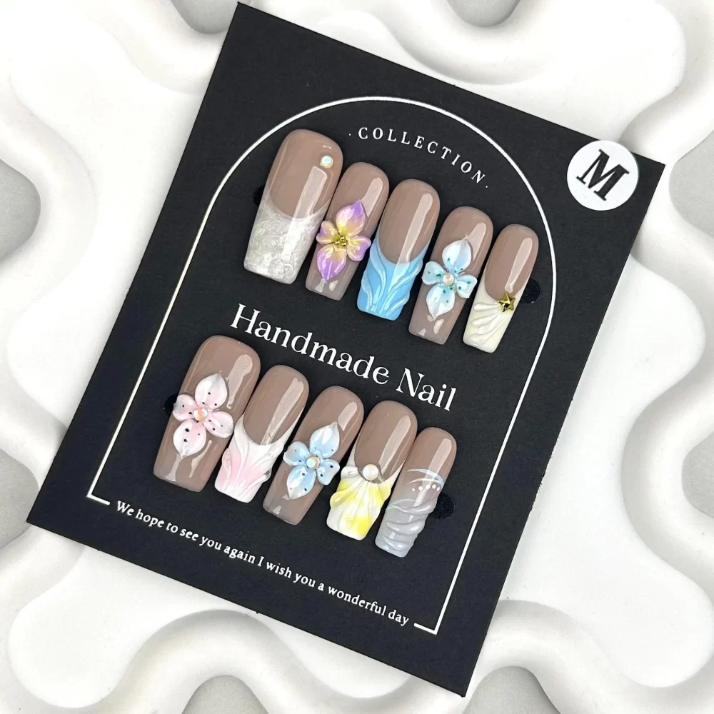 Coffin Handmade Press On Nails - Image 18